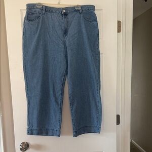 Ann Taylor Factory Light Blue Denim